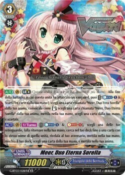 Duo Eternal Sister, Meer [G Format] Card Front