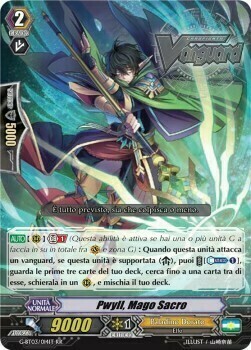 Holy Mage, Pwyll [G Format] Card Front