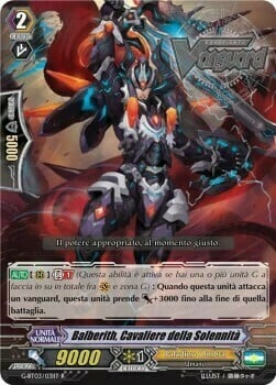 Knight of Solemnity, Balberith [G Format] Card Front