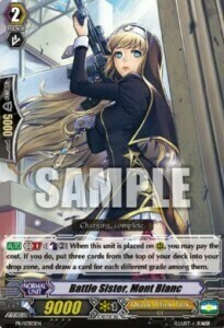 Battle Sister, Mont Blanc [G Format] Card Front