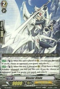 Blaster Blade Card Front