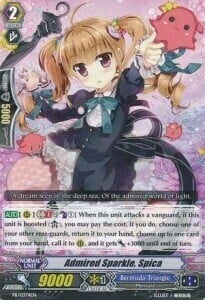 Admired Sparkle, Spica [G Format] Card Front