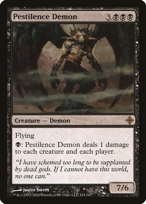 Demone Pestilenziale Card Front