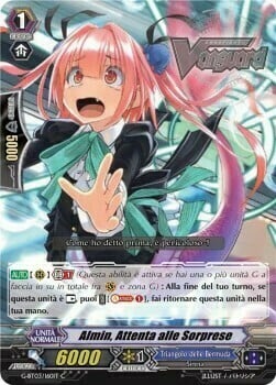 Beware of Surprises, Almin [G Format] Card Front