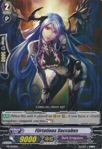 Flirtatious Succubus Card Front