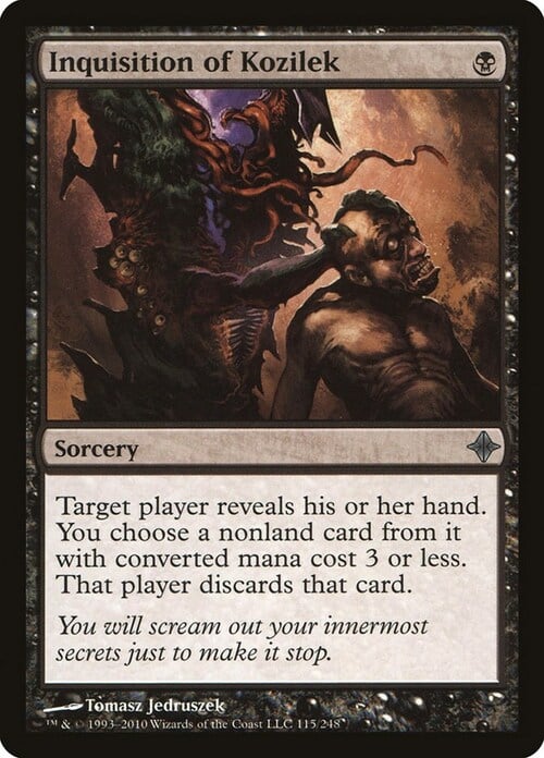 Inquisition of Kozilek Card Front