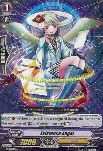 Existence Angel Card Front