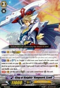 King of Knights' Vanguard, Ezzell Card Front