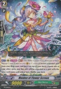 Maiden of Flower Screen Card Front