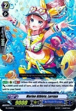Marine Athlete, Larraya [G Format] Card Front