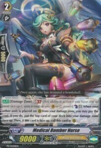 Medical Bomber Nurse Card Front