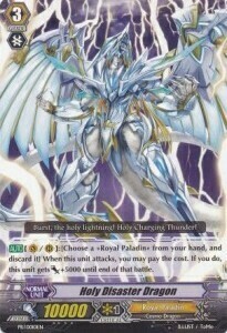 Holy Disaster Dragon Card Front