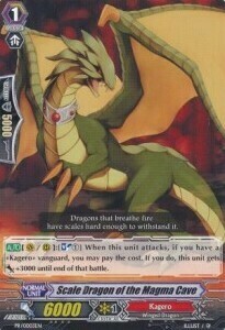 Scale Dragon of the Magma Cave Card Front