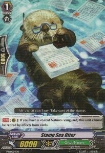 Stamp Sea Otter Card Front
