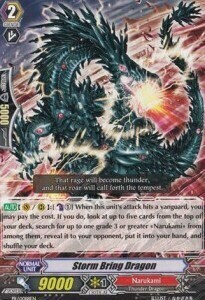 Storm Bring Dragon Card Front