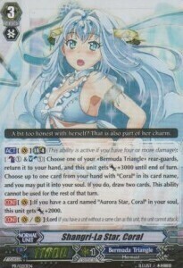 Shangri-La Star, Coral Card Front