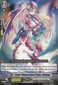 Super Dimensional Robo, Dailady [G Format] Card Front