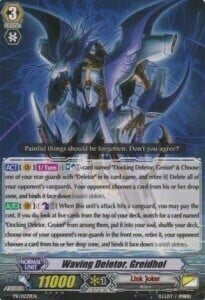 Waving Deletor, Greidhol Card Front