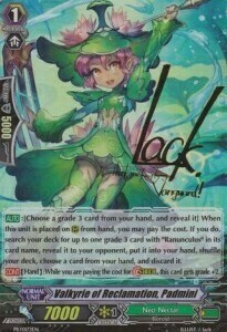 Valkyrie of Reclamation, Padmini Card Front