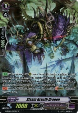 Steam Breath Dragon Card Front