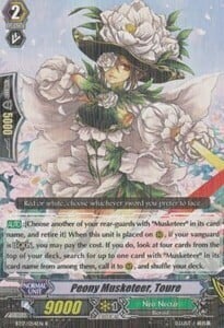 Peony Musketeer, Toure Card Front