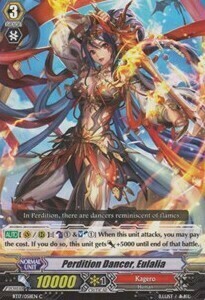 Perdition Dancer, Eulalia Card Front