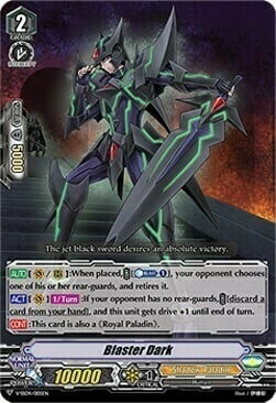 Blaster Dark [V Format] Card Front