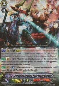 Perdition Dragon, Pain Laser Dragon [G Format] Card Front