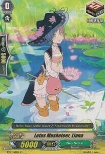 Lotus Musketeer, Liana [G Format] Card Front