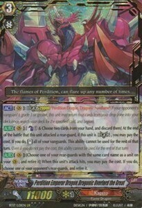 Perdition Emperor Dragon, Dragonic Overlord the Great Card Front