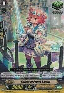 Knight of Pretty Sword [G Format] Card Front