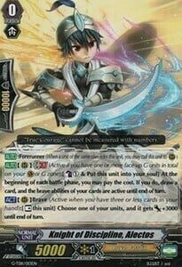 Knight of Discipline, Alectos [G Format] Card Front