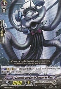 Screamin' and Dancin' Announcer, Shout [G Format] Card Front