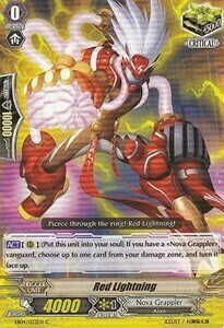 Red Lightning [G Format] Card Front