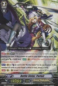 Battle Sister, Parfait Card Front