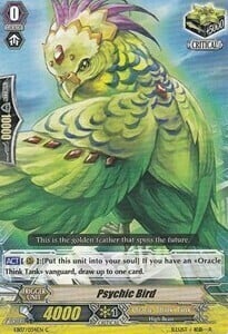 Psychic Bird Card Front