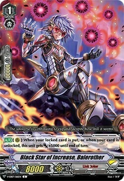 Black Star of Increase, Balerother Card Front