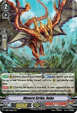 Wyvern Strike, Doha [V Format] Card Front