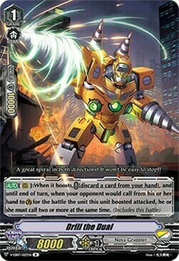 Drill the Dual Card Front