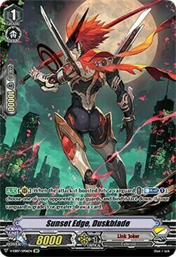 Sunset Edge, Duskblade Card Front