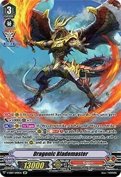 Dragonic Blademaster [V Format] Card Front