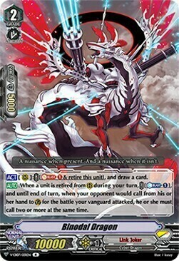 Binodal Dragon [V Format] Card Front