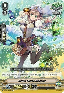 Battle Sister, Brioche [V Format] Card Front