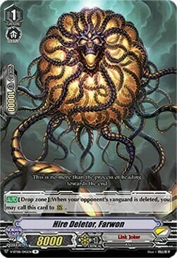 Hire Deletor, Farwon Card Front