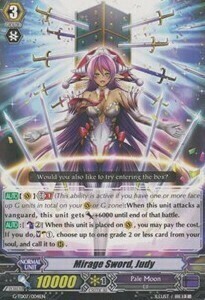 Mirage Sword, Judy [G Format] Card Front