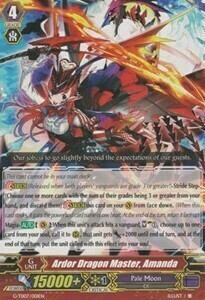 Ardor Dragon Master, Amanda Card Front