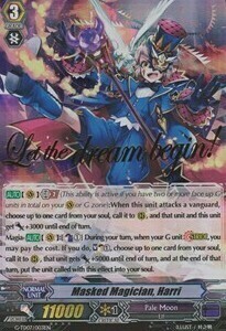 Masked Magician, Harri Card Front
