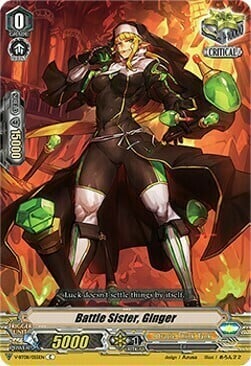Battle Sister, Ginger [V Format] Card Front