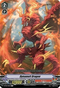 Dynamelt Dragon Card Front