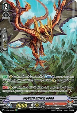 Wyvern Strike, Doha [V Format] Card Front